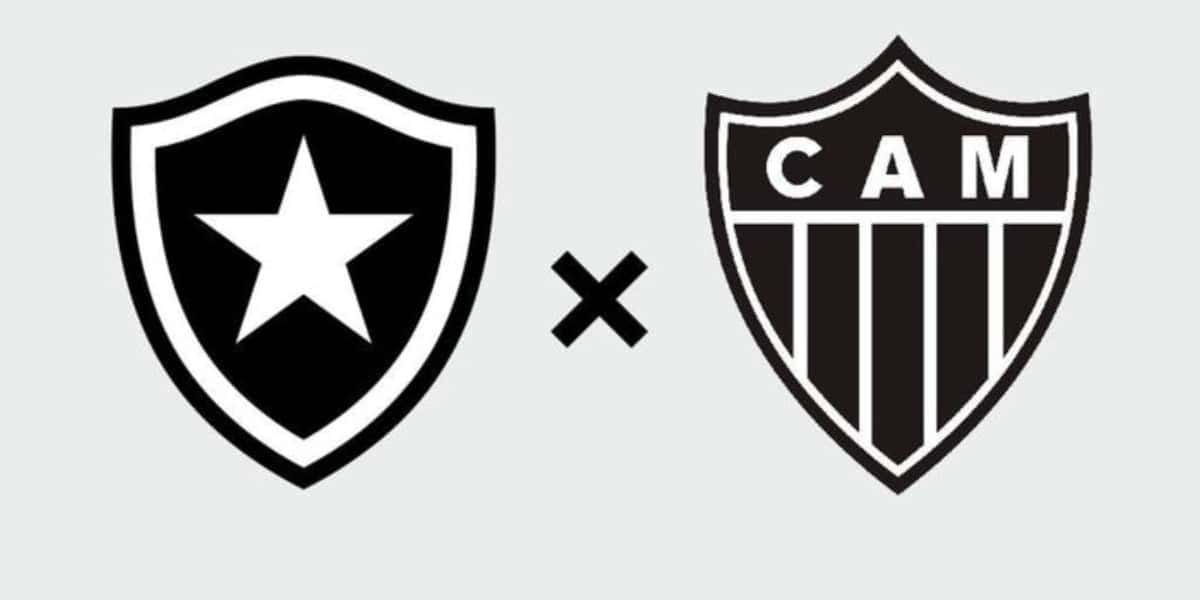 Botafogo e Atlético-MG - (Foto: Reprodução / Internet)