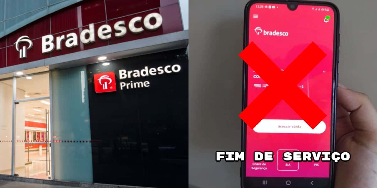 Bradesco confirma fim de serviço e choca clientes (Divulgação)