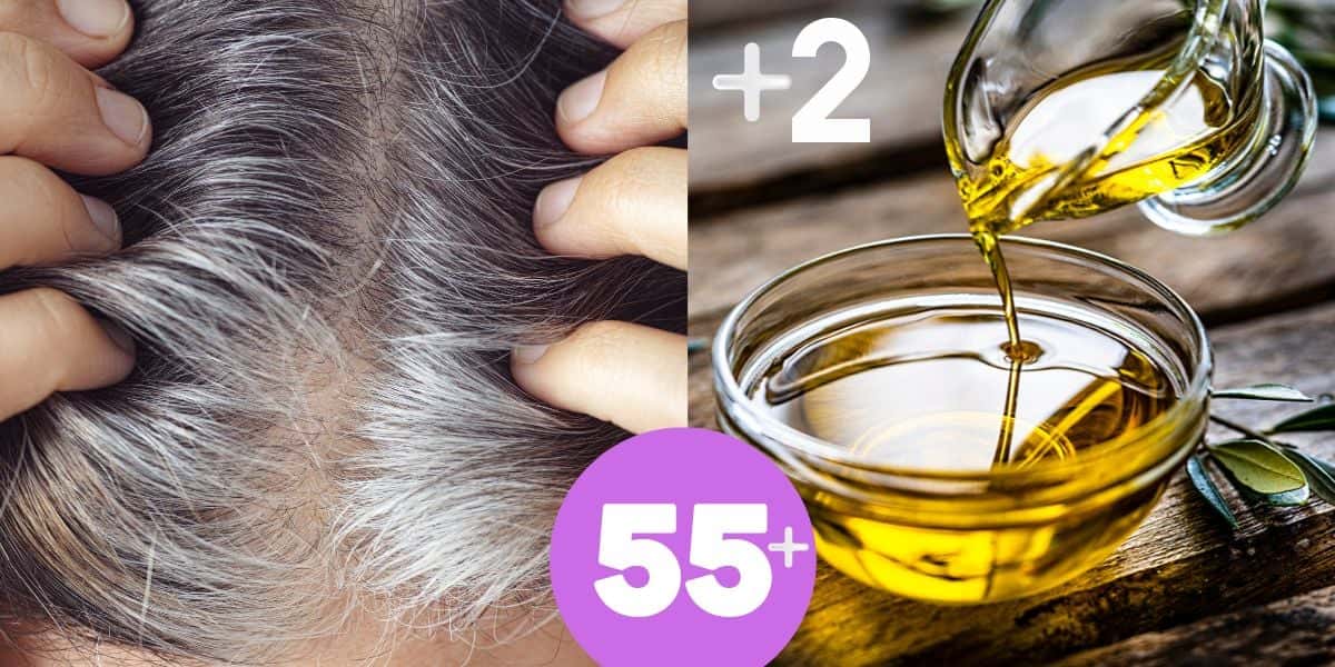 Cabelo grisalho e alecrim (Foto: Reprodução / Canva / Montagem TV Foco)