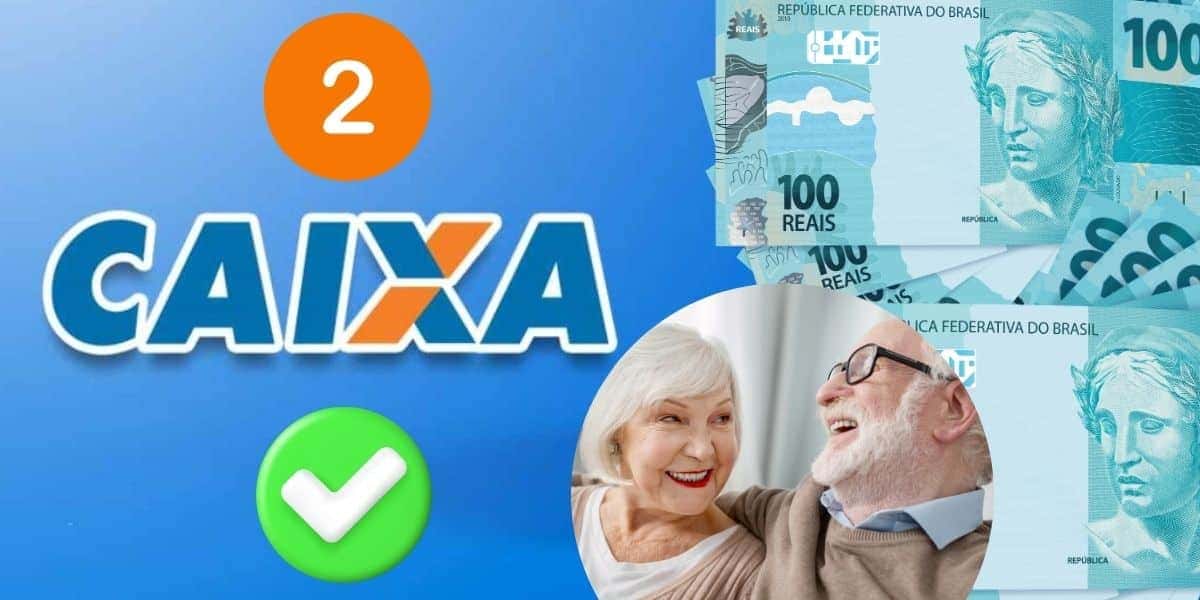 Caixa, idosos e dinheiro (Foto: Reprodução / Canva / Montagem TV Foco)