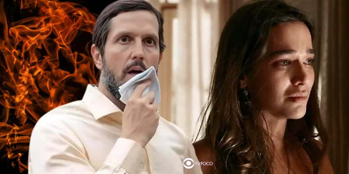 Egídio e Mariana (Foto: Reprodução / Globo / Montagem TV Foco)