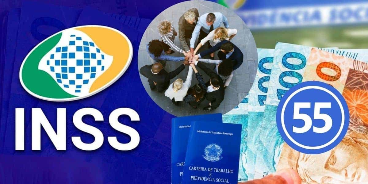 INSS e trabalhadores (Foto: Reprodução / Canva / Montagem TV Foco)