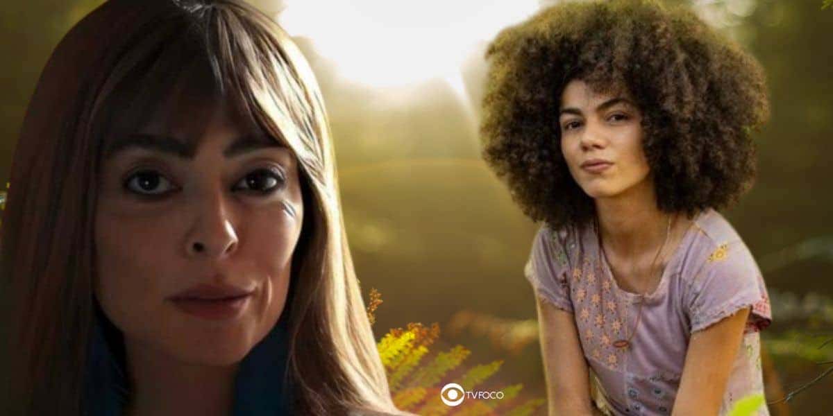 Jacutinga e Zinha em Renascer (Foto: Reprodução / Globo / Montagem TV Foco)