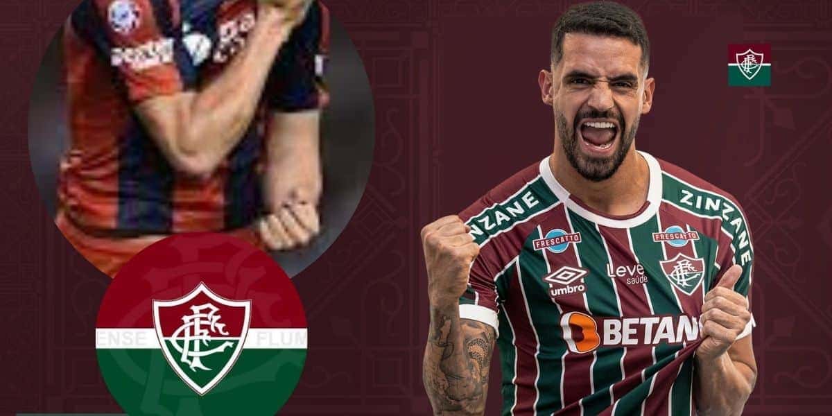 Craque vai jogar com Renato Augusto no Fluminense (Foto: Reprodução / Canva / Montagem TV Foco)