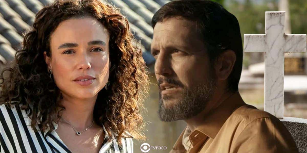 Kika e Egídio em Renascer (Foto: Reprodução / Globo / Montagem TV Foco)