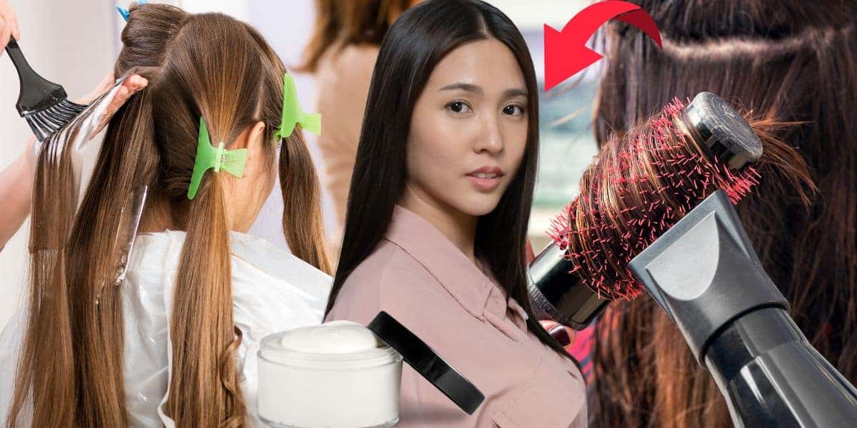 Progressiva e cabelo liso (Foto: Reprodução / Canva / Montagem TV Foco)