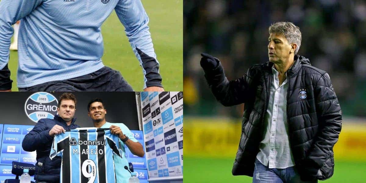 Renato Gaúcho confirma novo atacante no Grêmio (Reprodução: Lucas Uebel/ Rodrigo Fatturi)