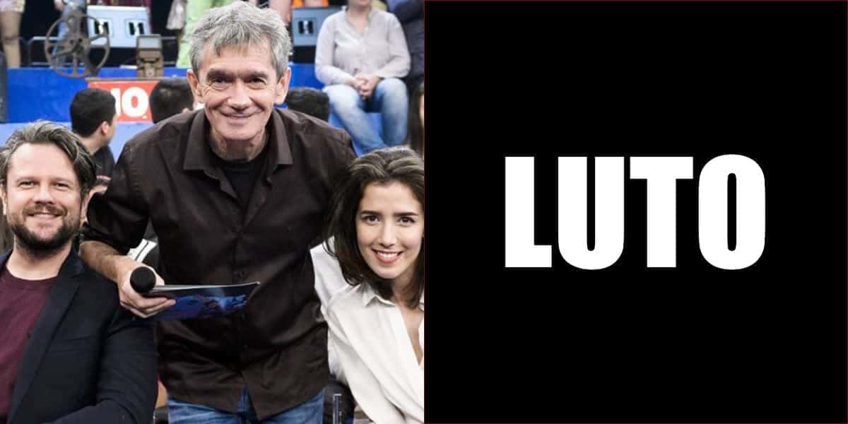 Ator perdeu a mãe (Foto: TV Globo)