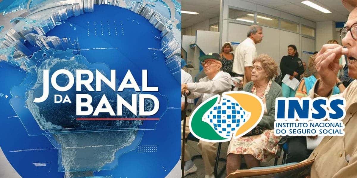 Jornal da Band - INSS (Foto: Reprodução, Montagem - TV Foco)