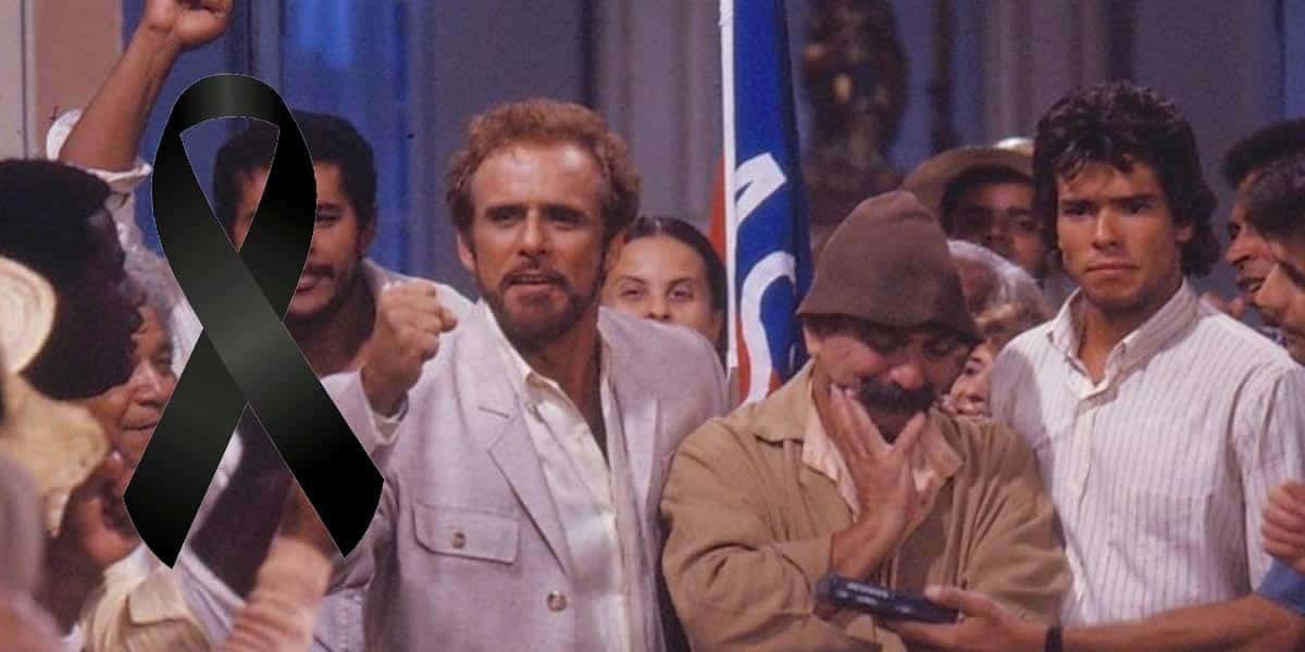 LUTO - Morte no elenco da Novela O Salvador da Pátria (Foto: Reprodução, Globo)