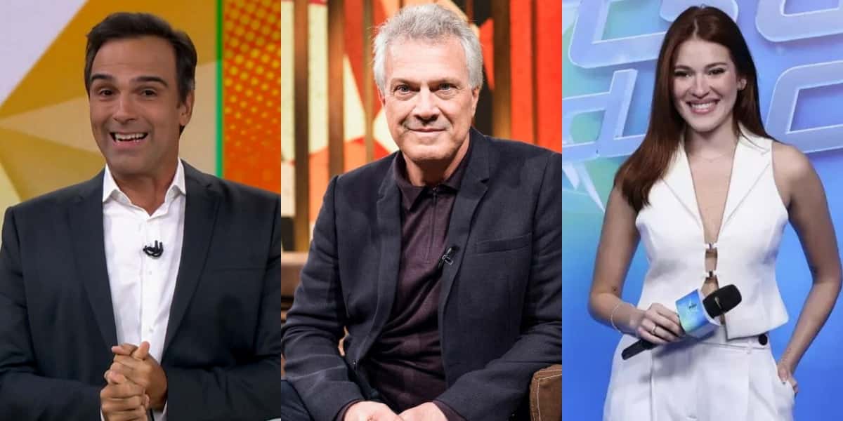 Veja os salários de Tadeu Schmidt, Bial e Ana Clara na Globo (Foto: Reprodução/Montagem TV Foco)