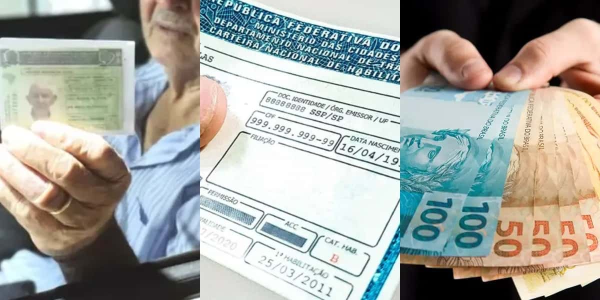 Nova lei da CNH para idosos garante presente (Foto: Montagem TV Foco)
