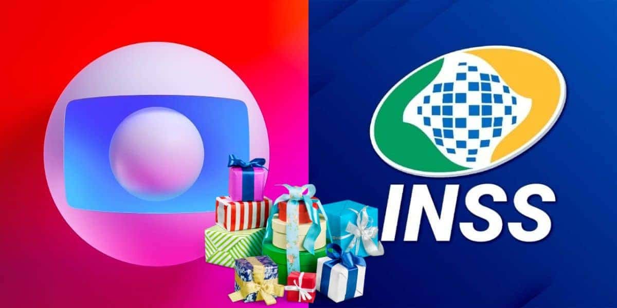 Globo confirma 10 presentes do INSS (Reprodução: Montagem TV Foco)
