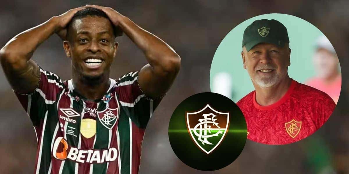 Keno e Mano Menezes (Foto: Reprodução / Fluminense)