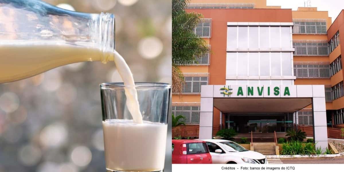 A proibição da ANVISA contra 2 marcas de leite - (Foto: Reprodução / Internet)