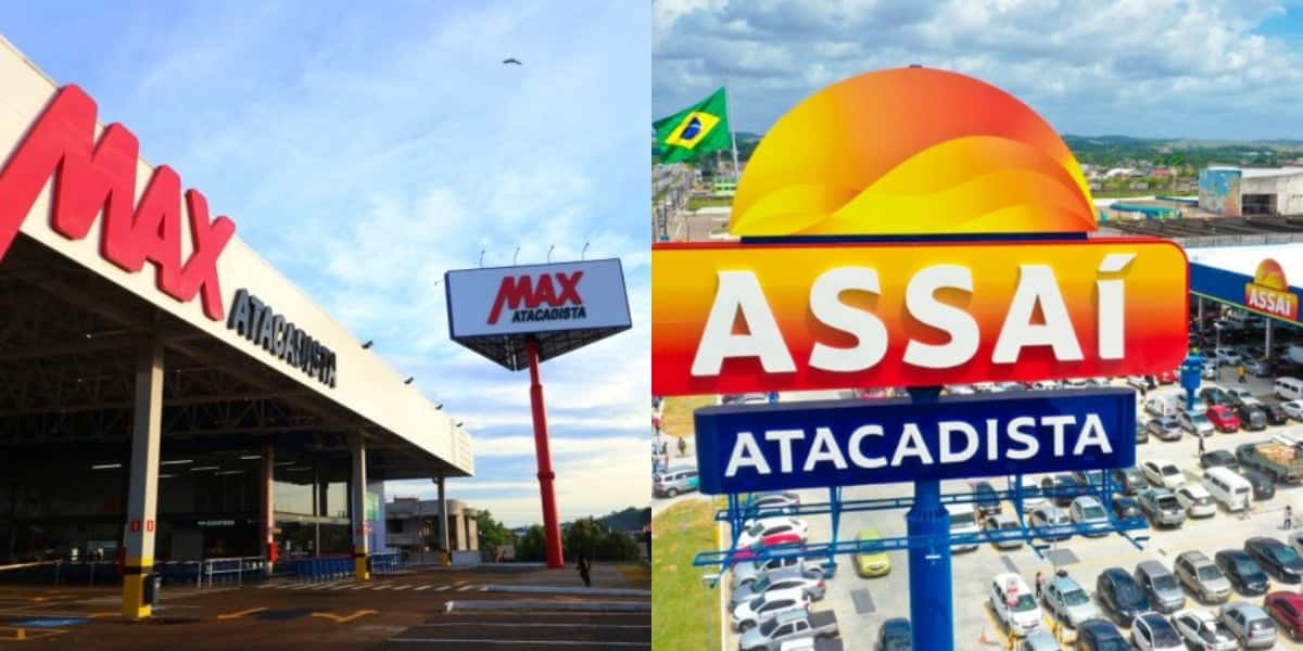 Max Atacadão e Assaí são pegos de surpresa com saída de gigante (Foto: Montagem)