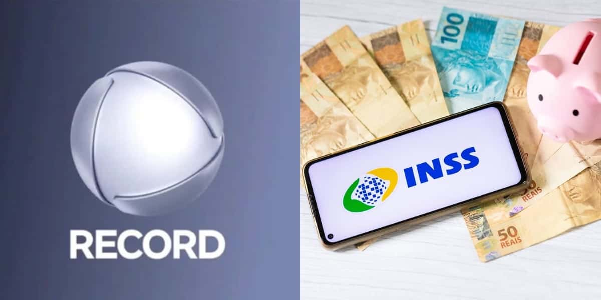 Record confirma saque extra para o INSS (Montagem TV Foco)
