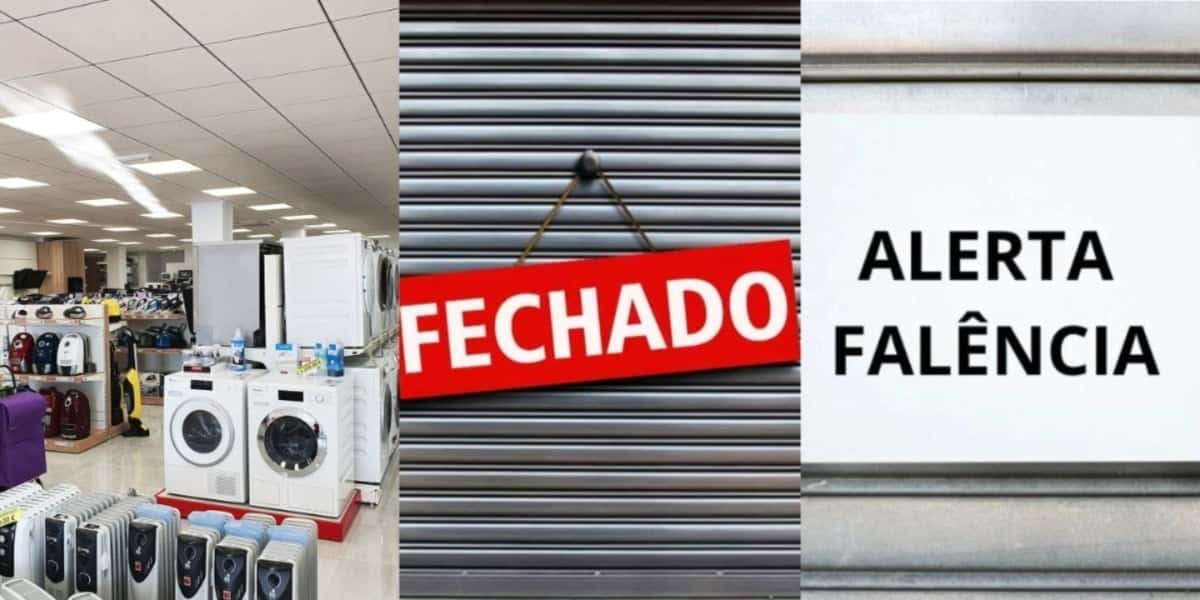 Rede colossal de eletrodomésticos fecha lojas e deixa funcionários sem pagamentos - Foto: Internet