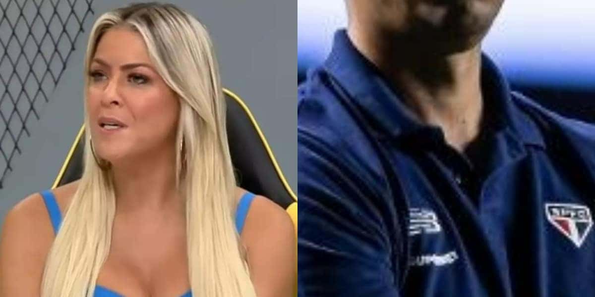 Demissão do São Paulo é confirmada por Renata Fan ao vivo (Foto: Reprodução/Montagem TV Foco)