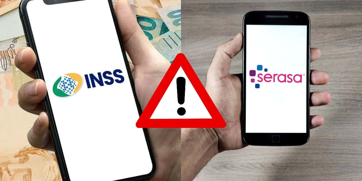 Alerta do Serasa atinge beneficiários do INSS (Foto: Montagem TV FOCO)