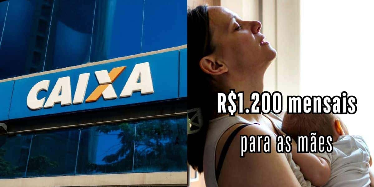 Novo auxílio prevê pagamento salvador para mães solo na Caixa (Foto: Internet)