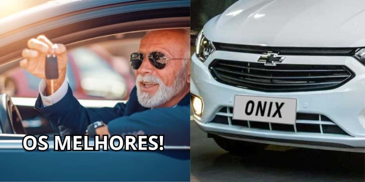 Conheça os melhores carros para os idosos (Foto: Montagem TV Foco/imagem1: deltafiat/ imagem 2: Internet)