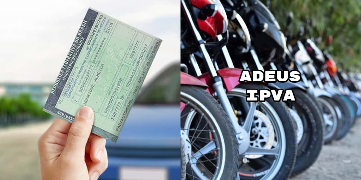 IPVA será isento para motos de 180 cilindradas (Foto: Reprodução/Montagem/Tv Foco)
