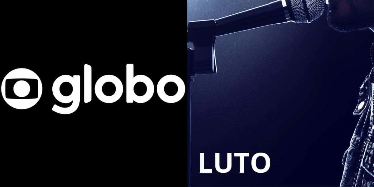 Logo da Globo / Imagem de cantor do Canva - Montagem: TVFOCO