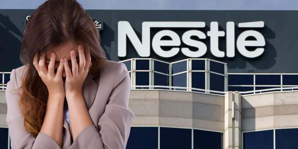 Mulher triste e Nestlé (Fotos: Reproduções / Canva / Divulgação)