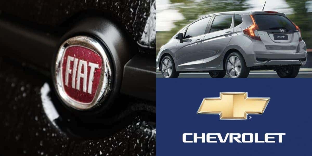 Carro da Fiat chega pra aniquilar Honda Fit e Chevrolet (Reprodução/Shutterstock/Logowik/Karvi.com)