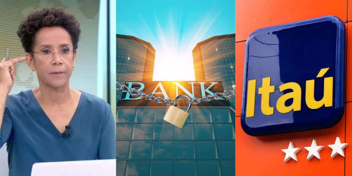 Substituta de Tralli para JH e confirma "maior falência" de banco (Reprodução/TV Globo/Canva/Money Times)
