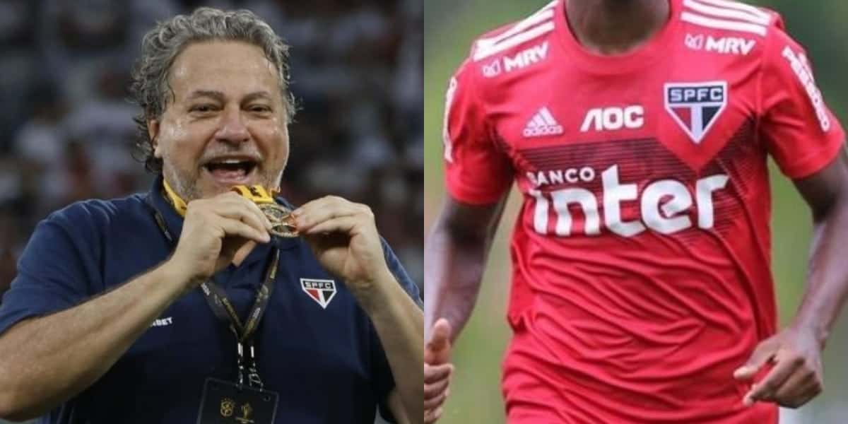 Craque de rival: Casares confirma reforço de R$32M no São Paulo (Foto: Reprodução/São Paulo/Montagem TV Foco)