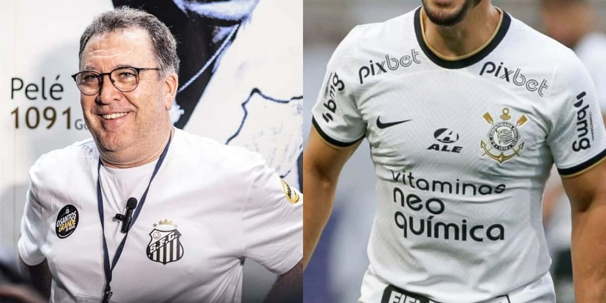 Craque do Corinthians de R$ 6M diz SIM ao Santos (Foto: Reprodução/Montagem TV Foco)