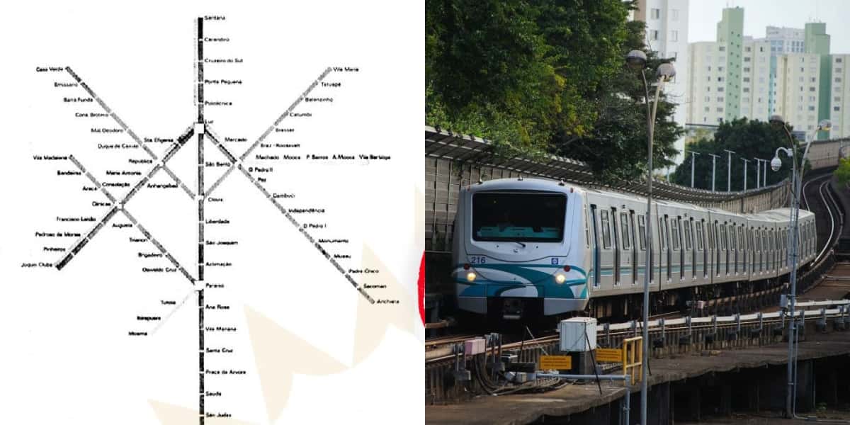 O fechamento de 3 estações famosas do metrô de São Paulo (Foto: Montagem)