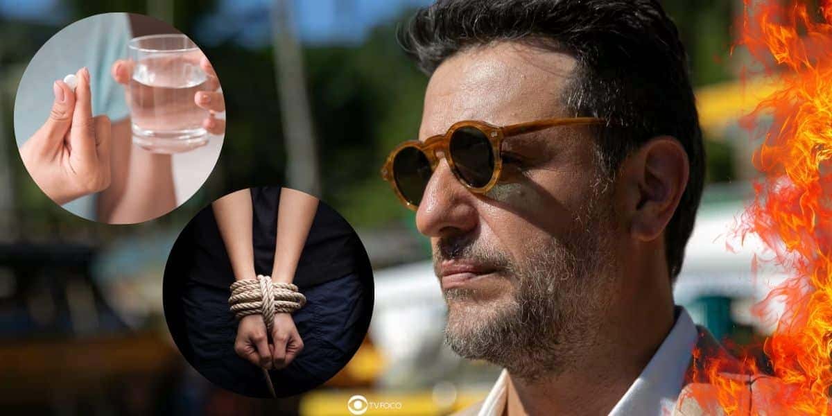 Molina é o grande vilão de Mania de Você (Foto: Reprodução / Globo / Montagem TV Foco)