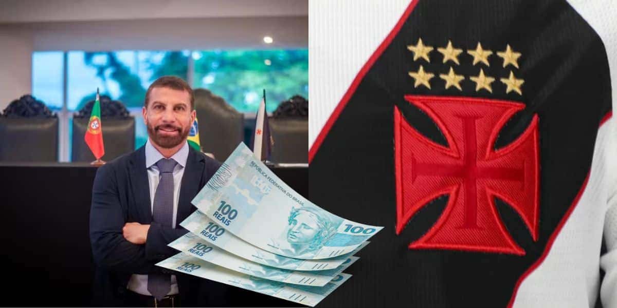 Pedrinho garantiu reforços para o Vasco em 2024 (Reprodução: Marcelo Wance/ Montagem TV Foco)