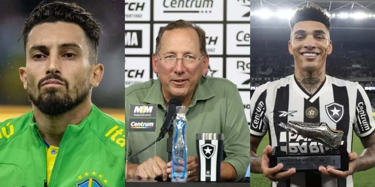 Textor não para em Alex Telles e Igor Jesus e encaminha caminhão de reforços - (Foto: Montagem / TV FOCO)