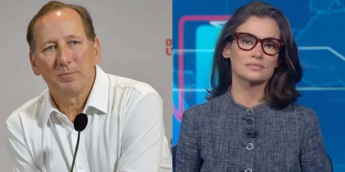 Renata paralisa JN com reforço salvador de Textor ao Botafogo - (Foto: Montagem / TV FOCO)