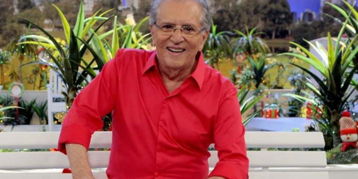 Carlos Alberto em A Praça É Nossa do SBT (Foto: SBT)