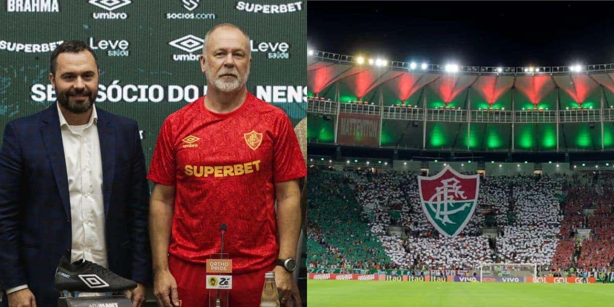 Mário Bittencourt e Mano Menezes (Foto: Lucas Merçon)