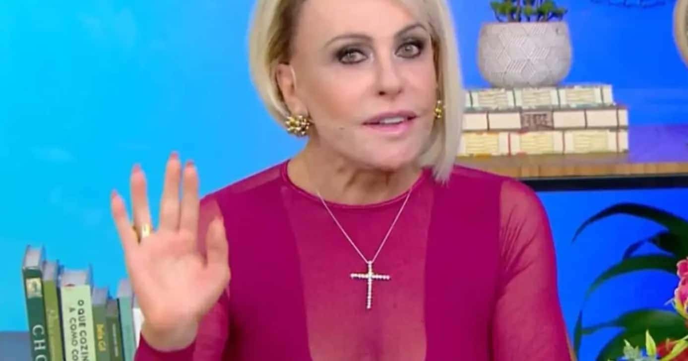 Ana Maria Braga no Mais Você, da Globo (Foto: Globo)