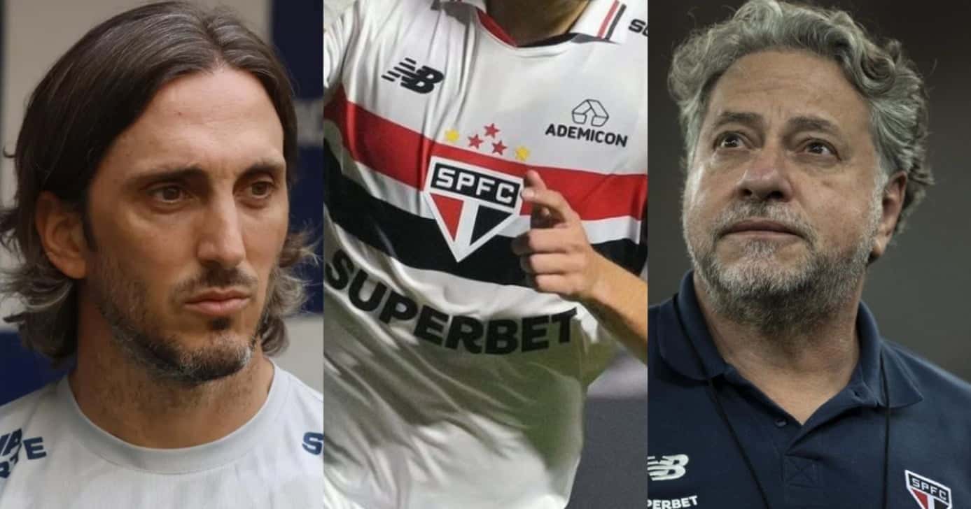 Zubeldía peita Casares e autoriza a expulsão de medalhão no SP - (Montagem / TV FOCO)