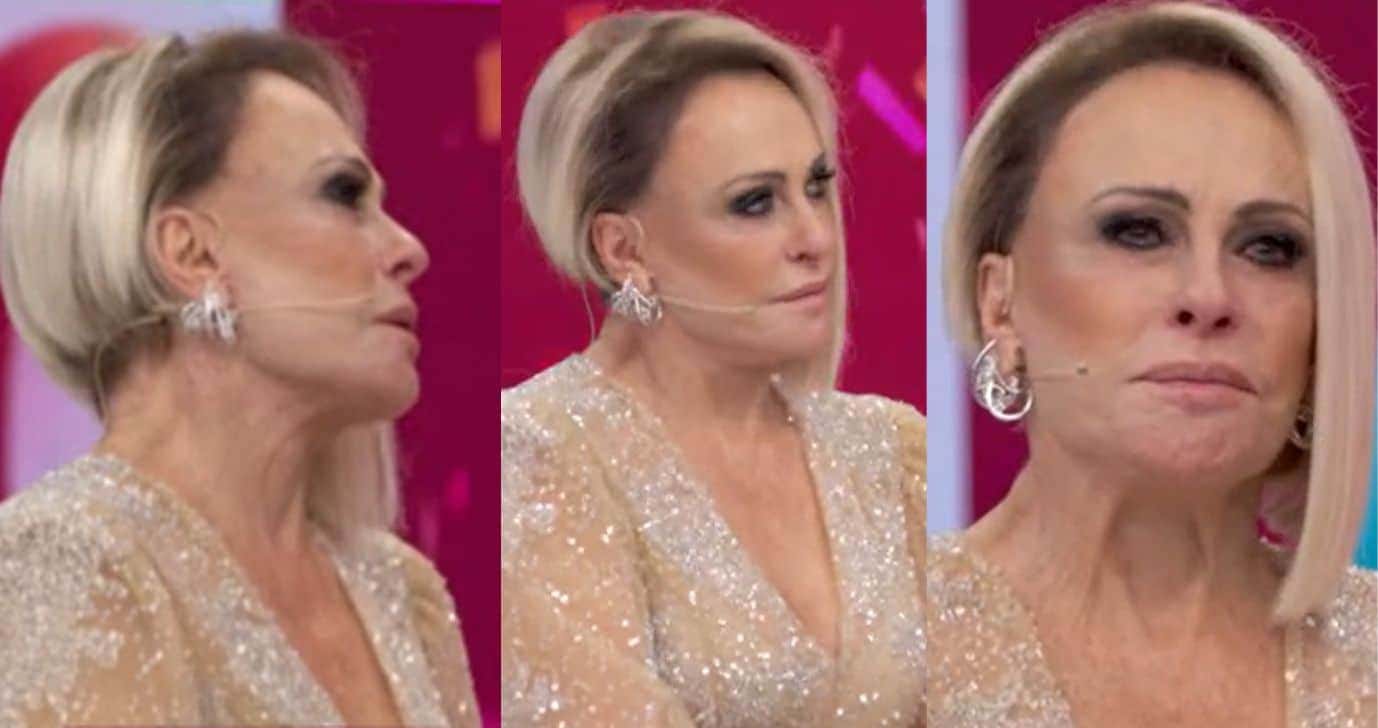 Ana Maria vai ao chão com situação no Mais Você e cai no choro ao vivo: "Eu não quero"
