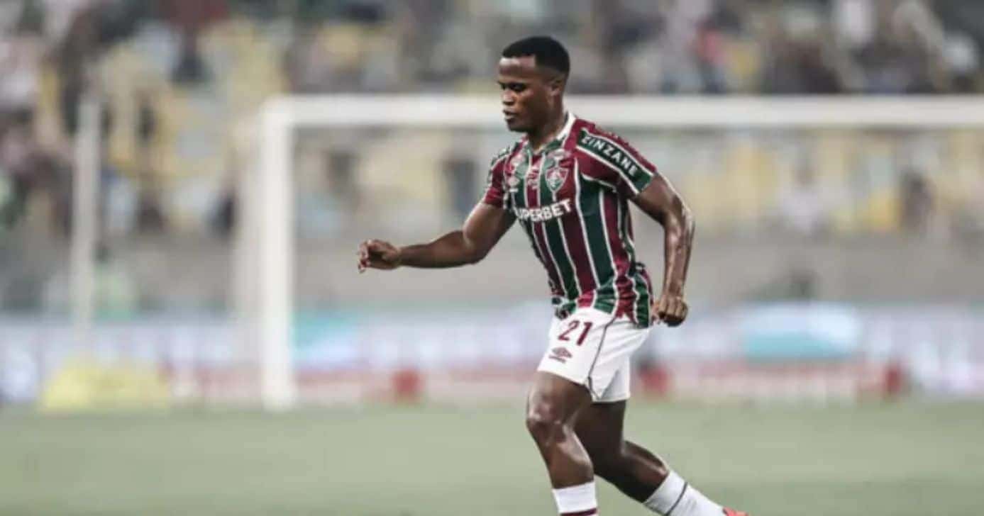 Arias no Fluminense (Foto: Reprodução - Internet)