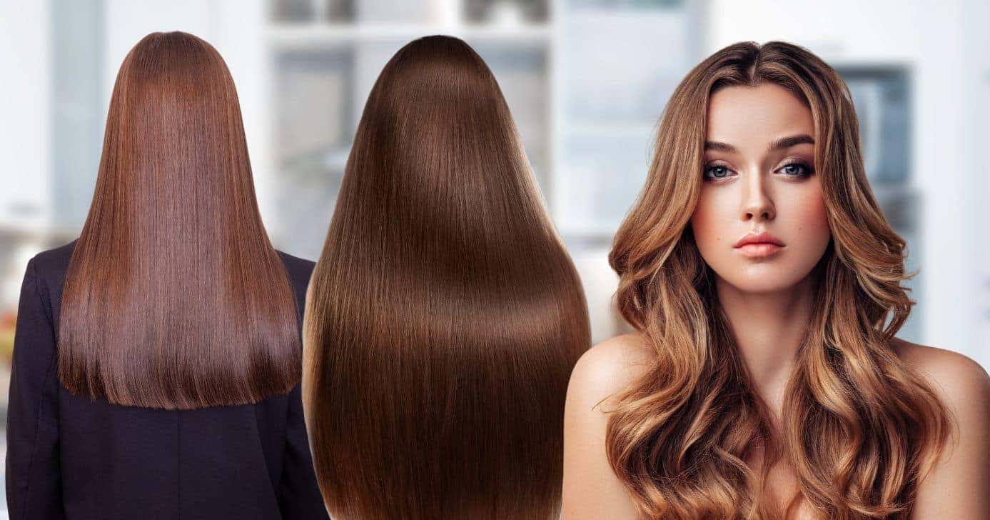Cabelo médio e longo, e modelo (Fotos: Canva)
