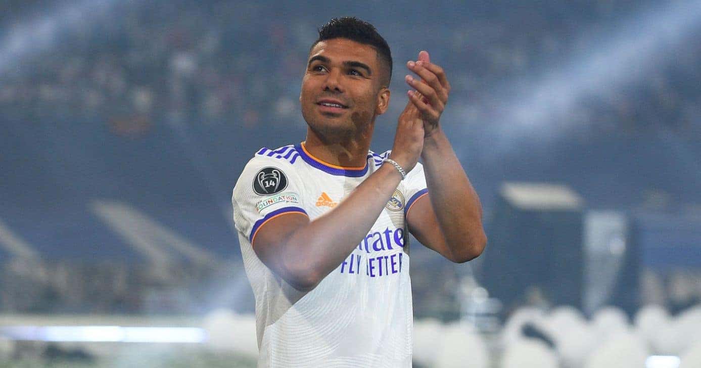 Casemiro no Real Madrid (Reprodução - Internet)