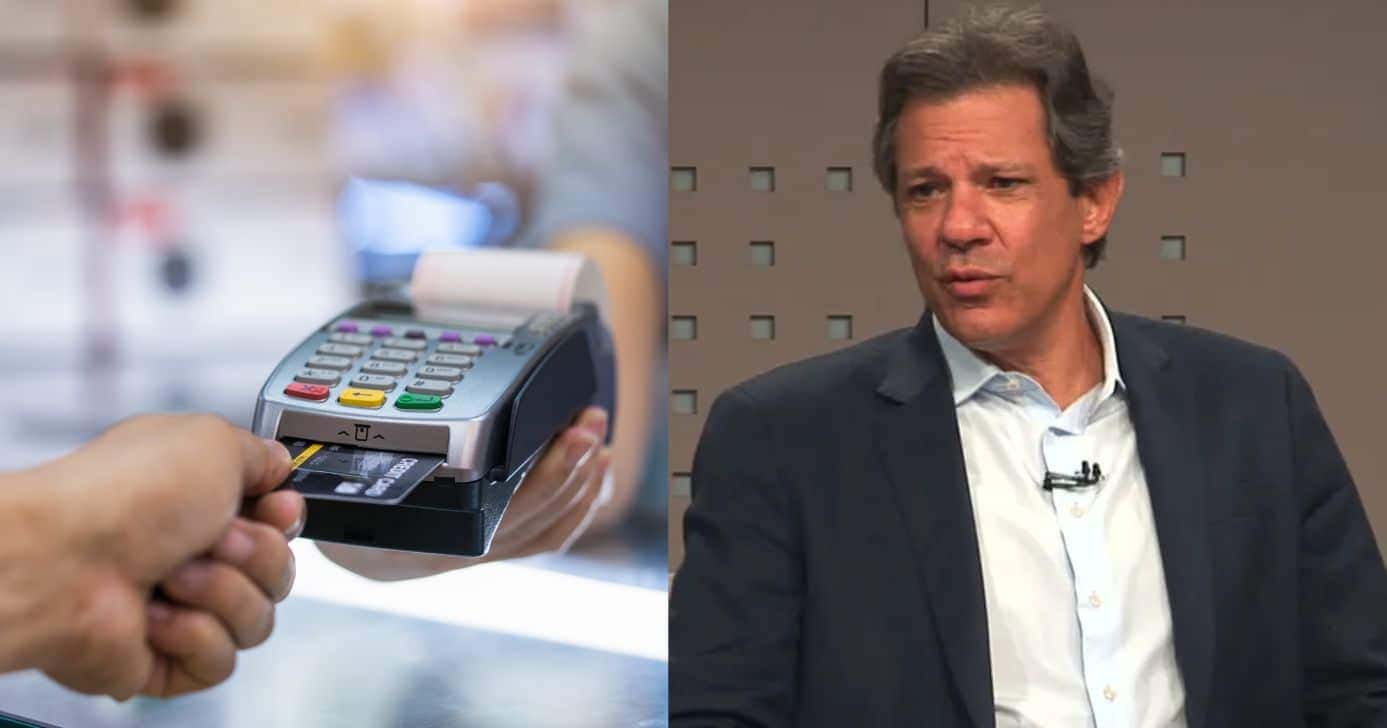 Ilustração vale-refeição e Fernando Haddad (Fotos: Reproduções / Canva/ Globo)