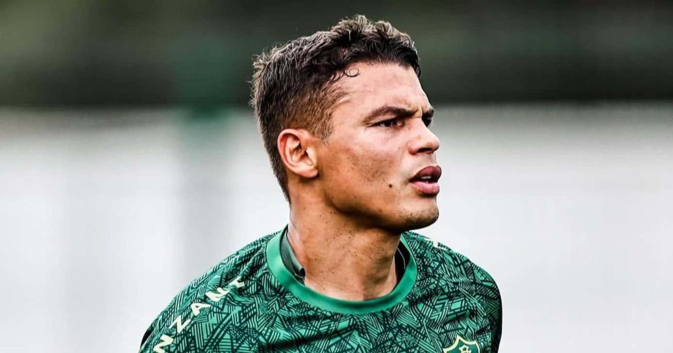 Thiago Silva pelo Fluminense (Foto: Reprodução/Instagram)