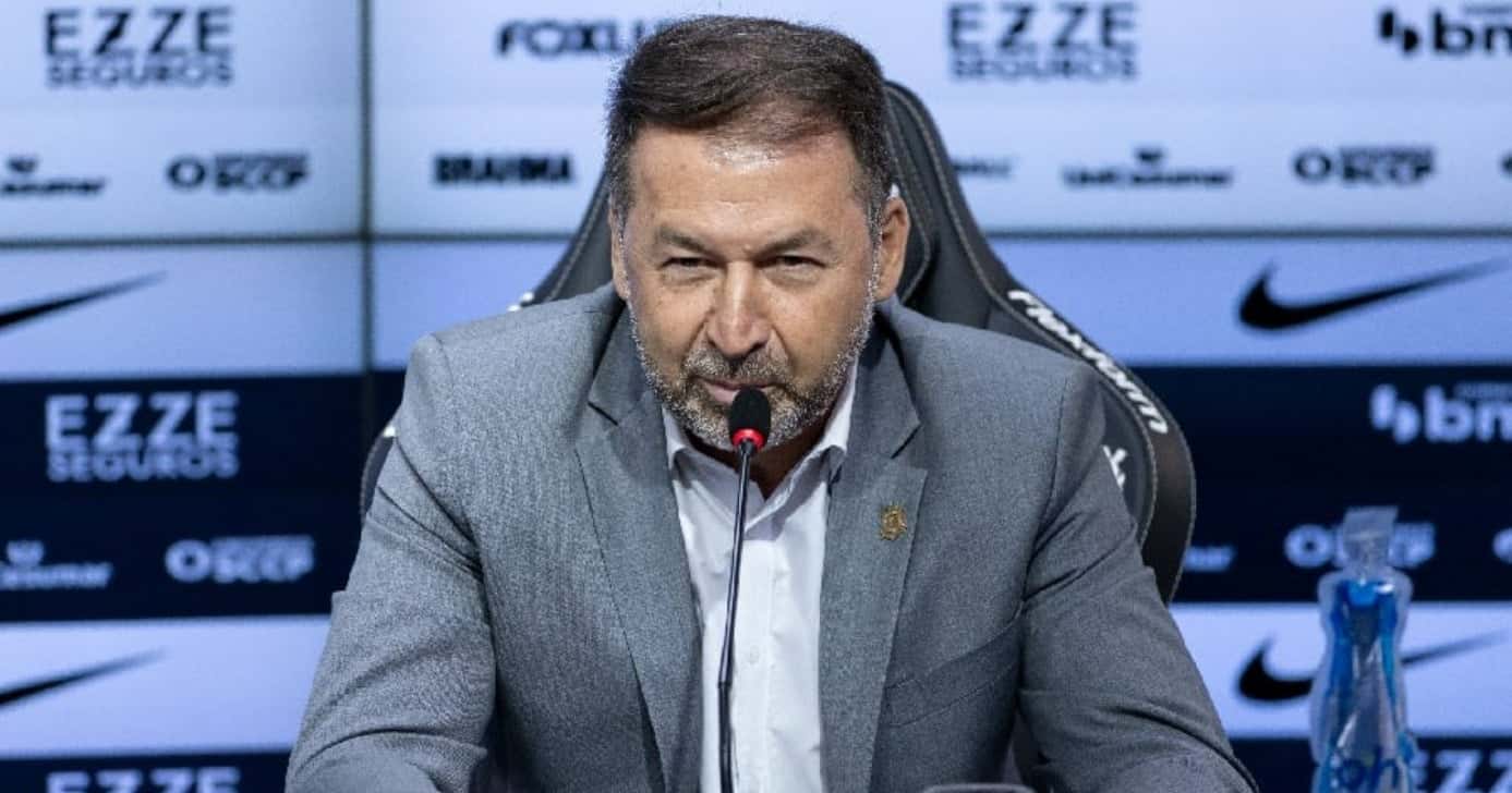 Augusto Melo é presidente do Corinthians (Foto: Rodrigo Coca Lopes/Divulgação/Agência Corinthians)