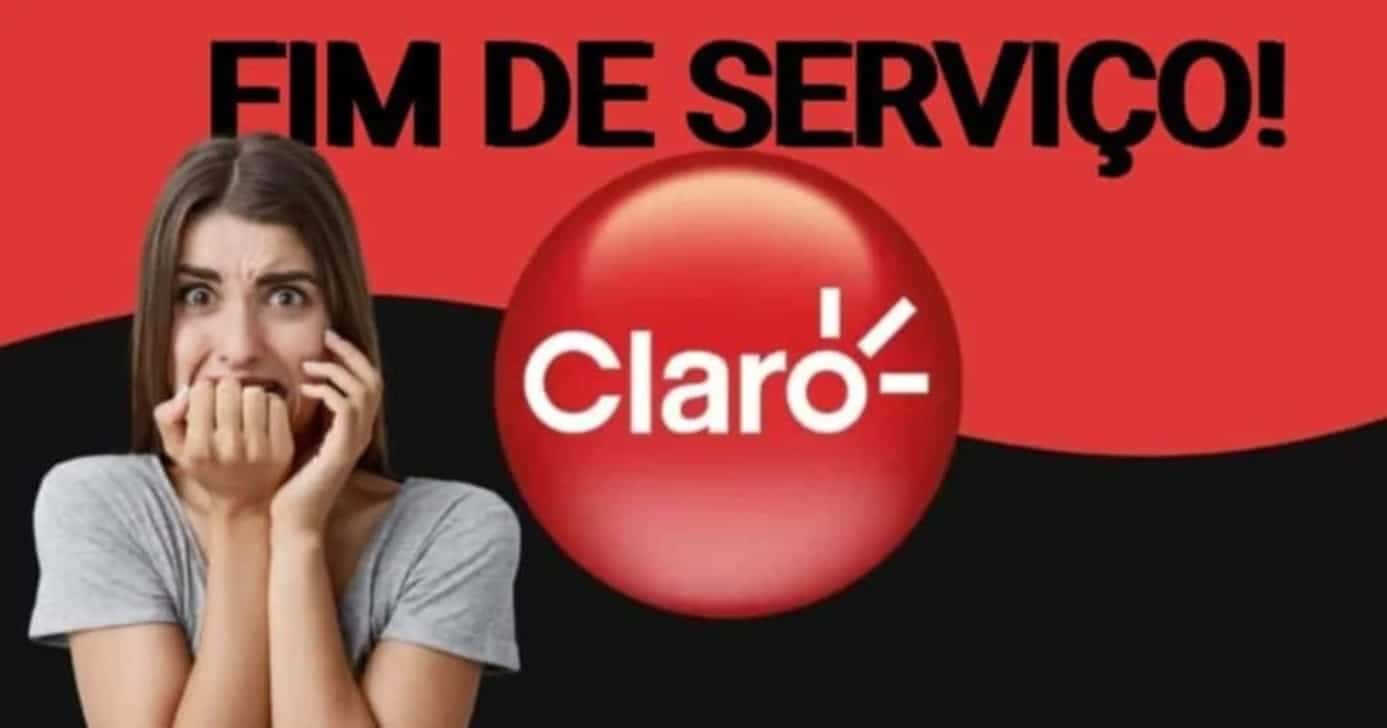 Fim de serviço na Claro (Foto: Reprodução/ Internet)